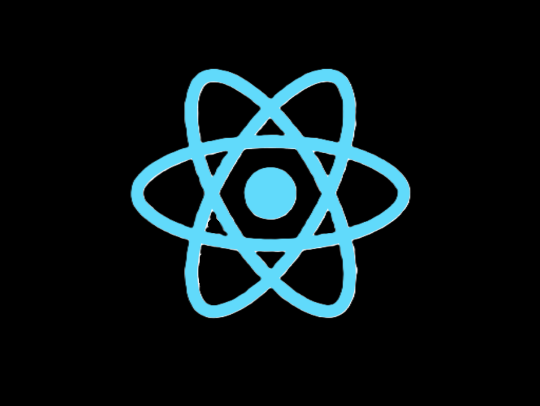 React logo image.